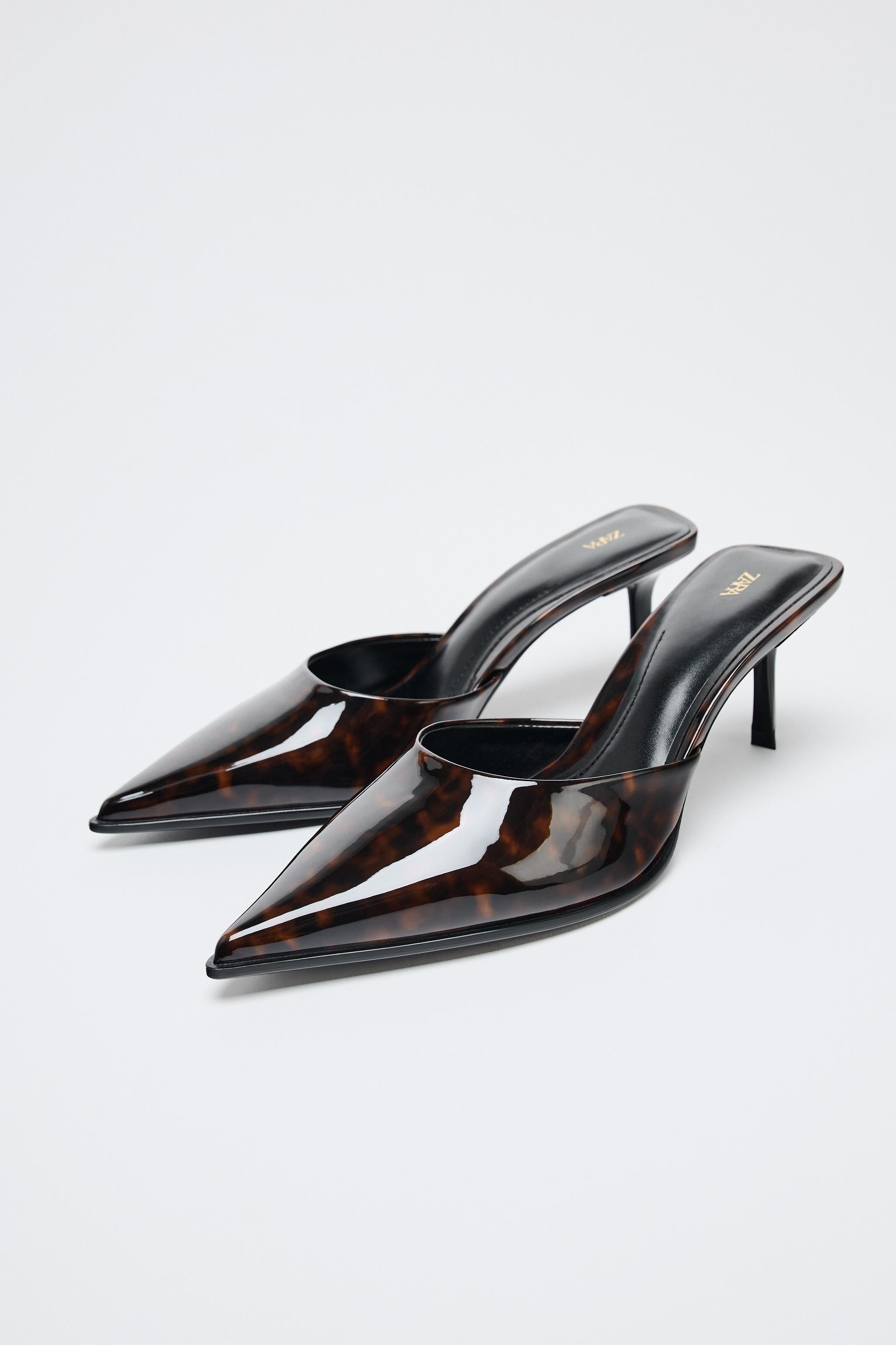 TORTOISESHELL SLINGBACK SHOES